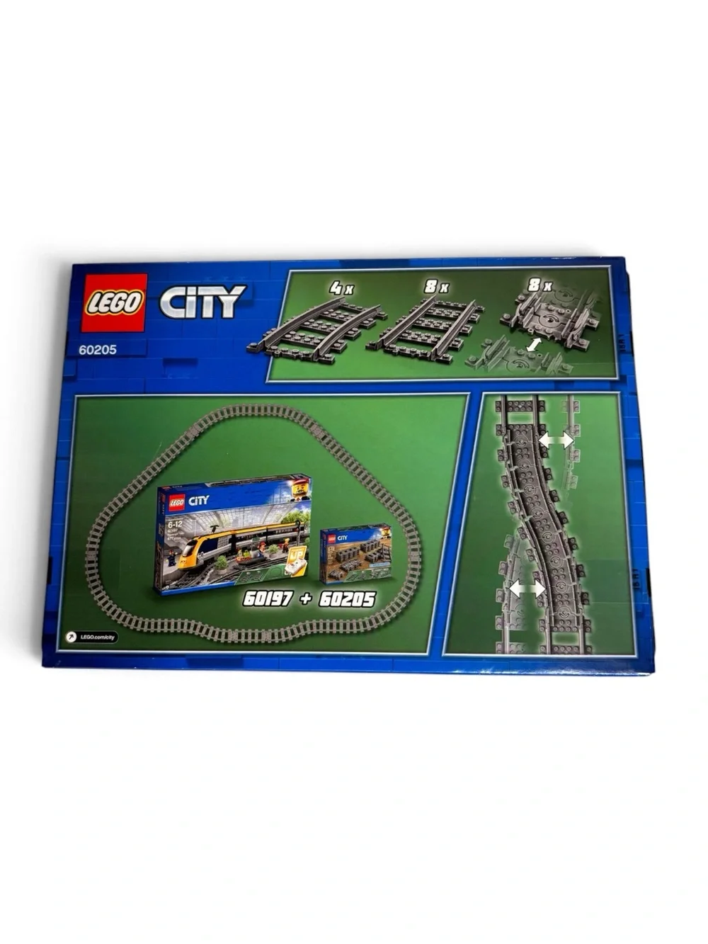 Lego City Railroad Tracks Set (#60205)